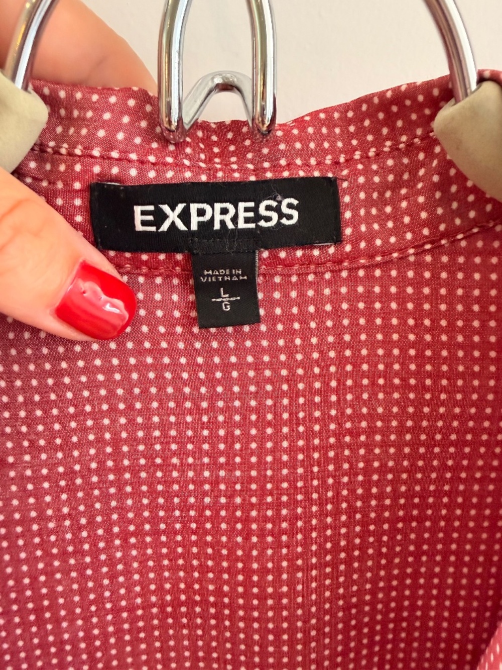Express Button-Up, Size Large - Picture 5 of 11